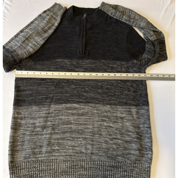 Urban Pipeline Men's L 1/4 Zip Pullover Knit Sweater Colorblock Classic Capsule - Picture 6 of 8